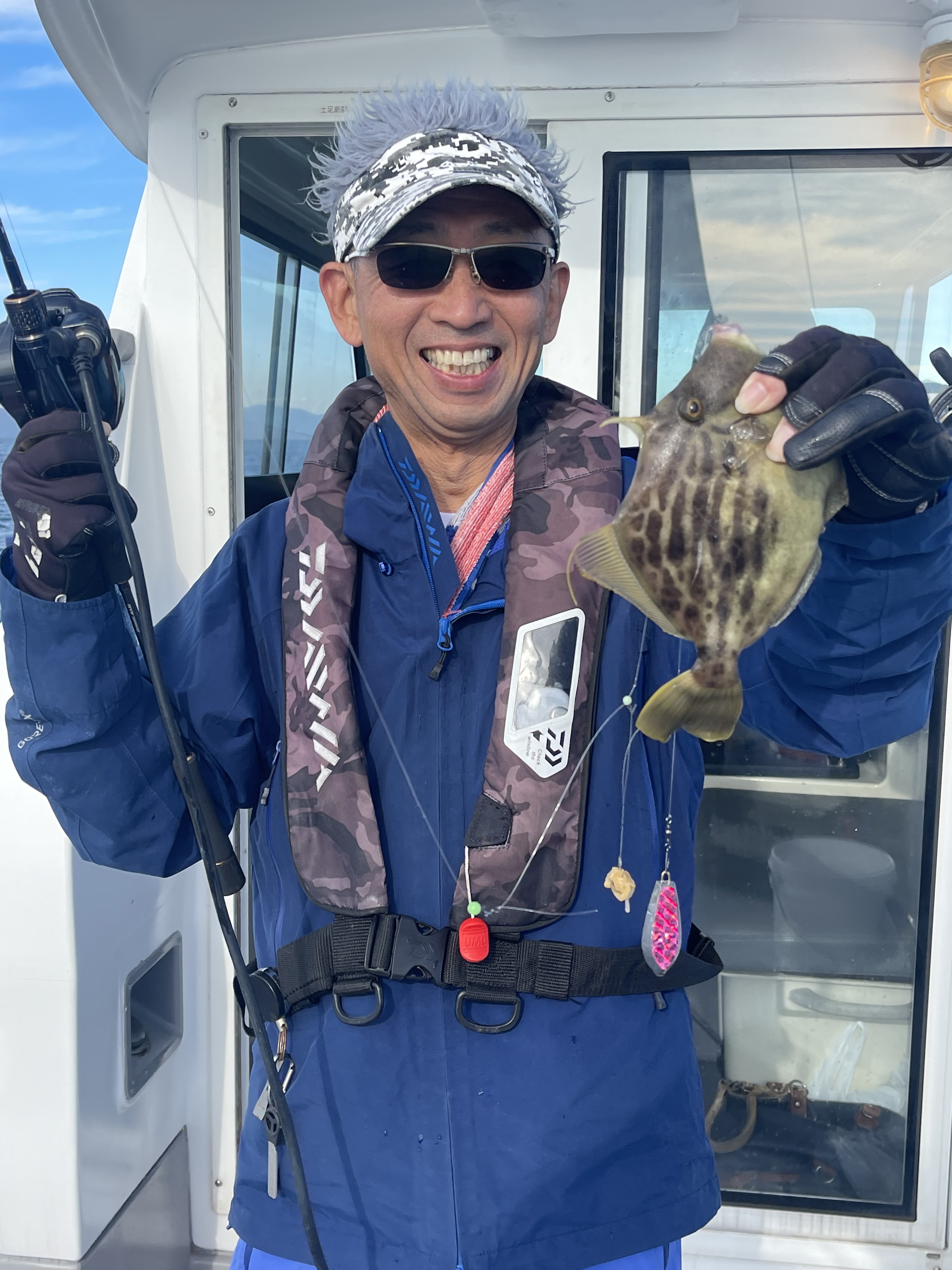 岡山県遊漁船HORIZON カワハギ釣果情報