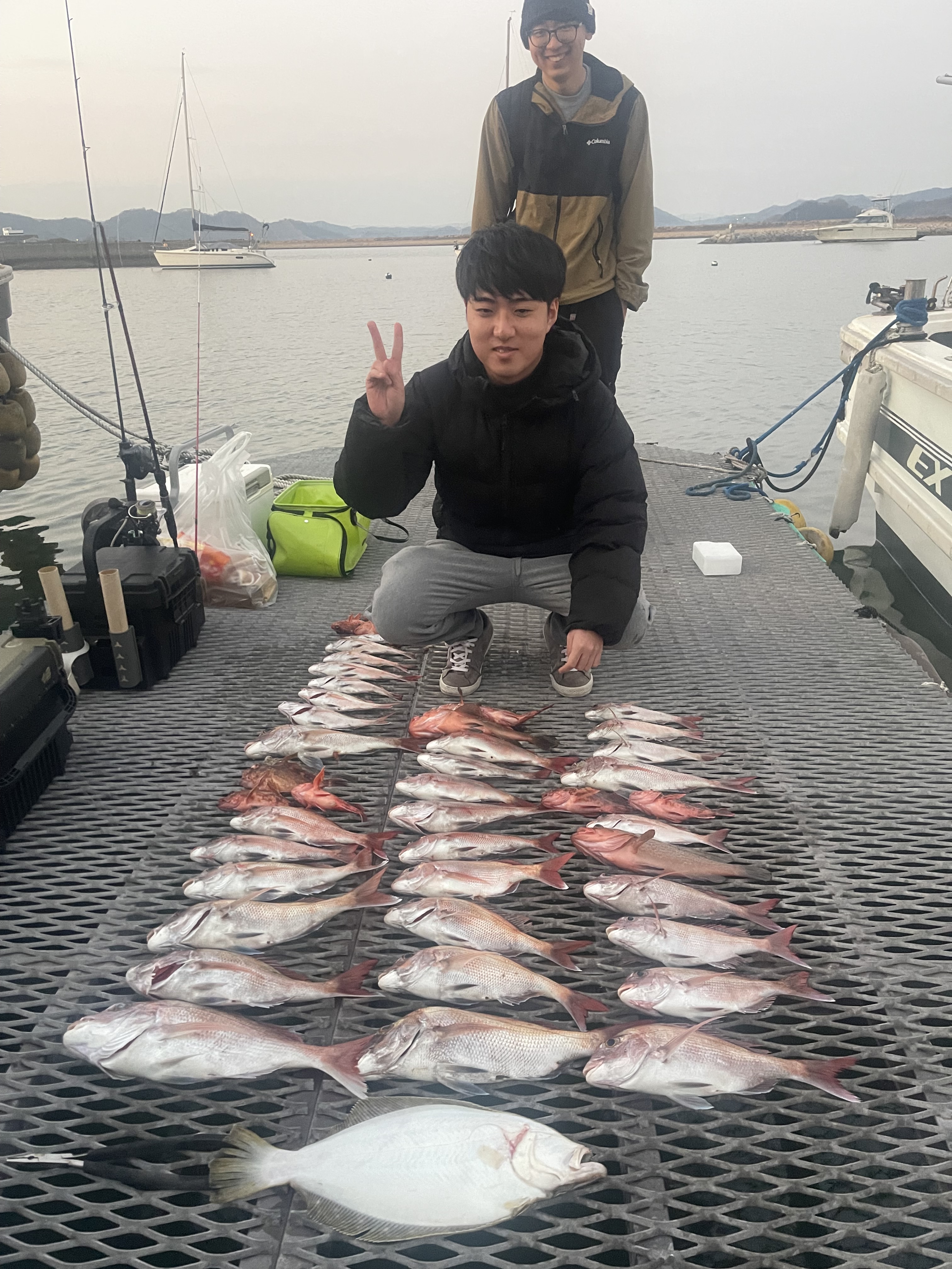 岡山県遊漁船HORIZON 一つテンヤ釣果情報