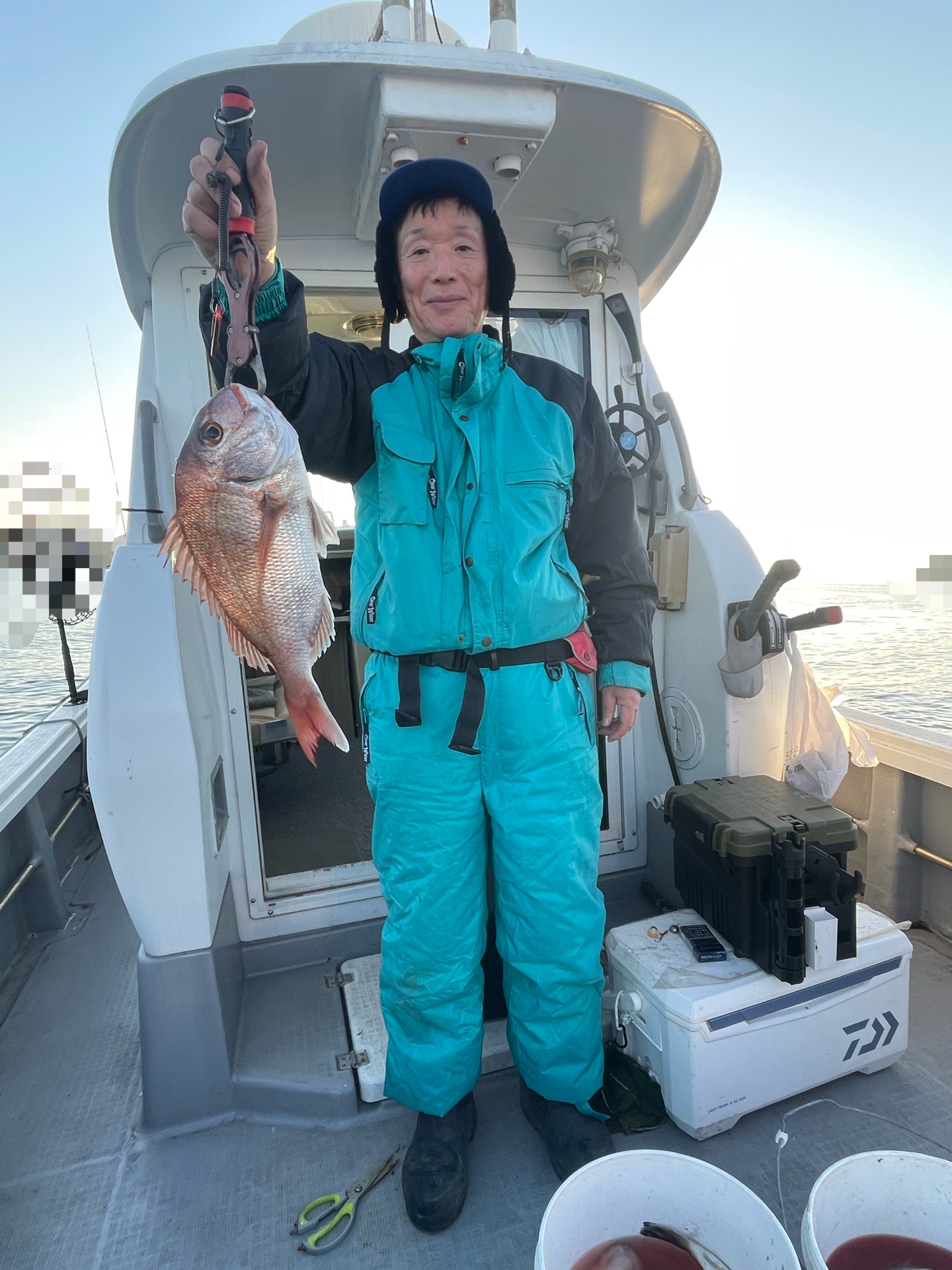 2025年12月6日の一つテンヤの釣果情報。岡山県遊漁船HORIZON