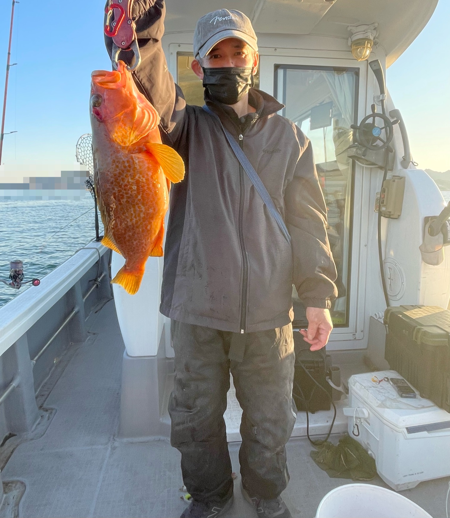 2025年12月6日の一つテンヤの釣果情報。岡山県遊漁船HORIZON