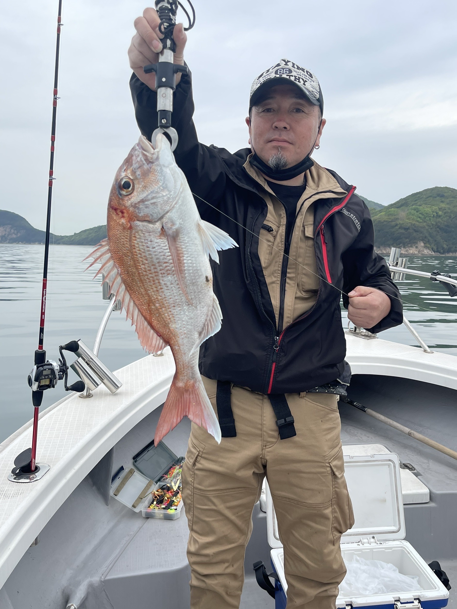 5月18日のタイラバの釣果情報/岡山県遊漁船HORIZON