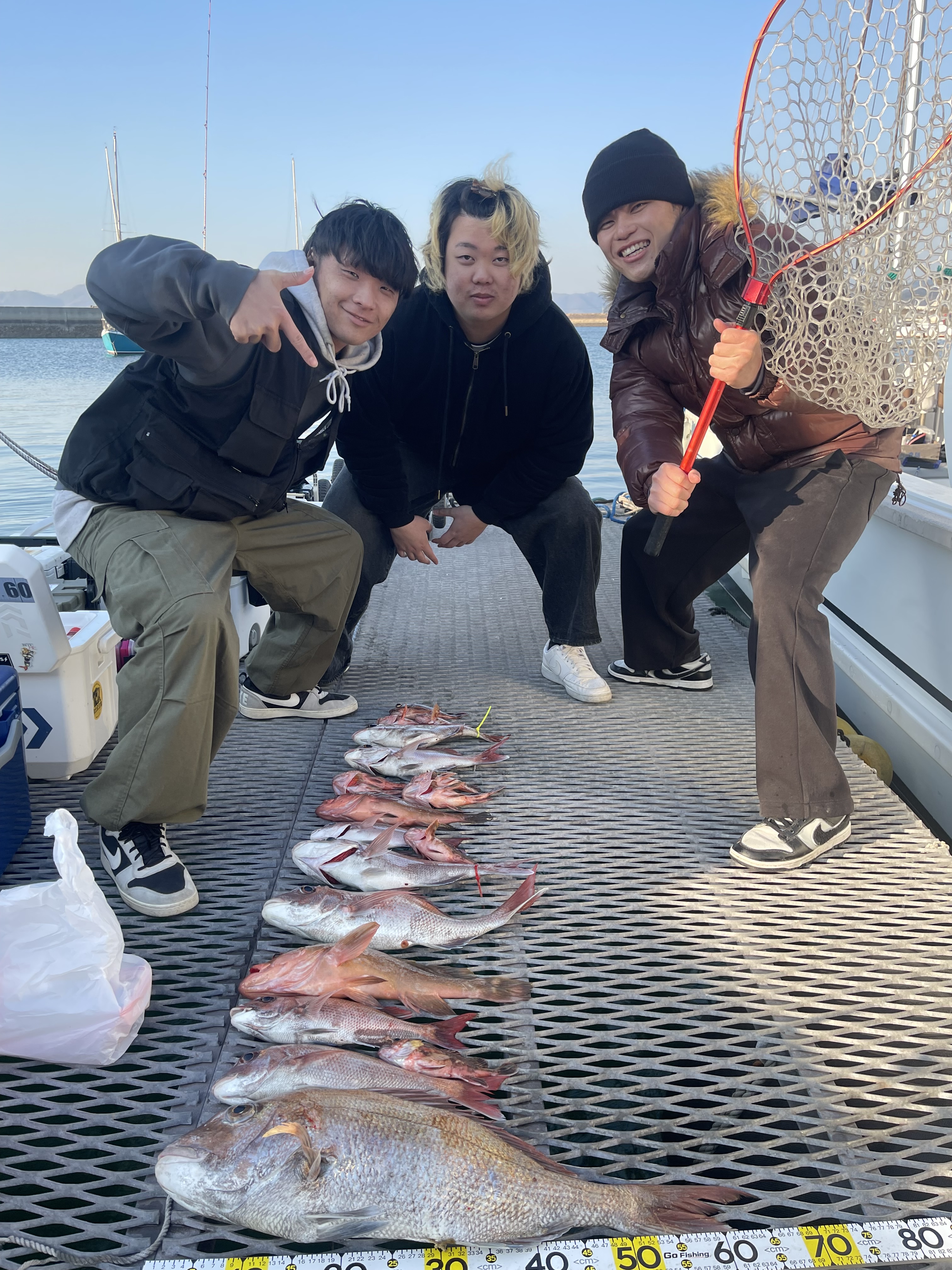 岡山県遊漁船HORIZON 一つテンヤ釣果情報