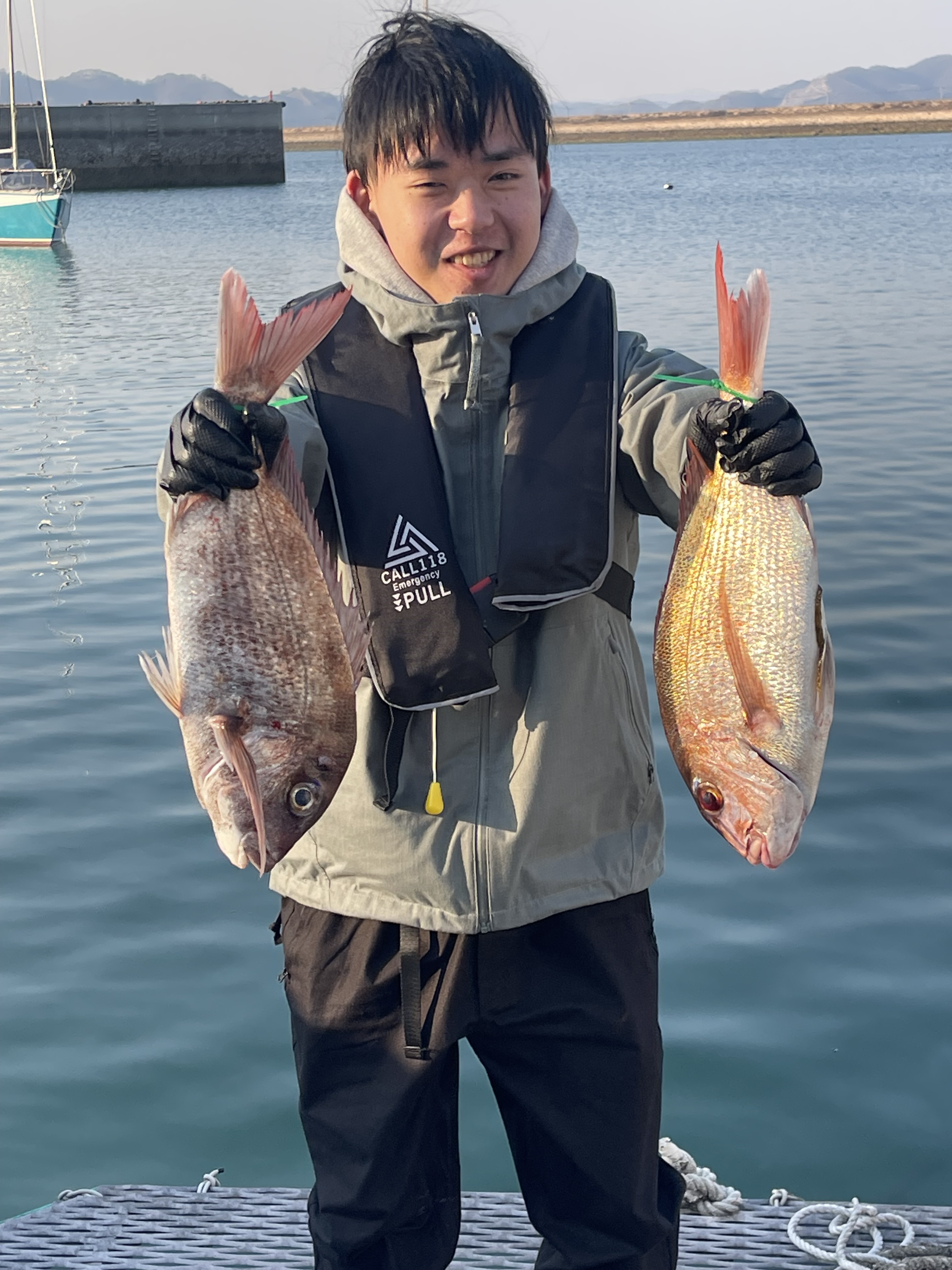 岡山遊漁船Horizon(ホライズン)2026年3月21日(土)一つテンヤの本日の釣果