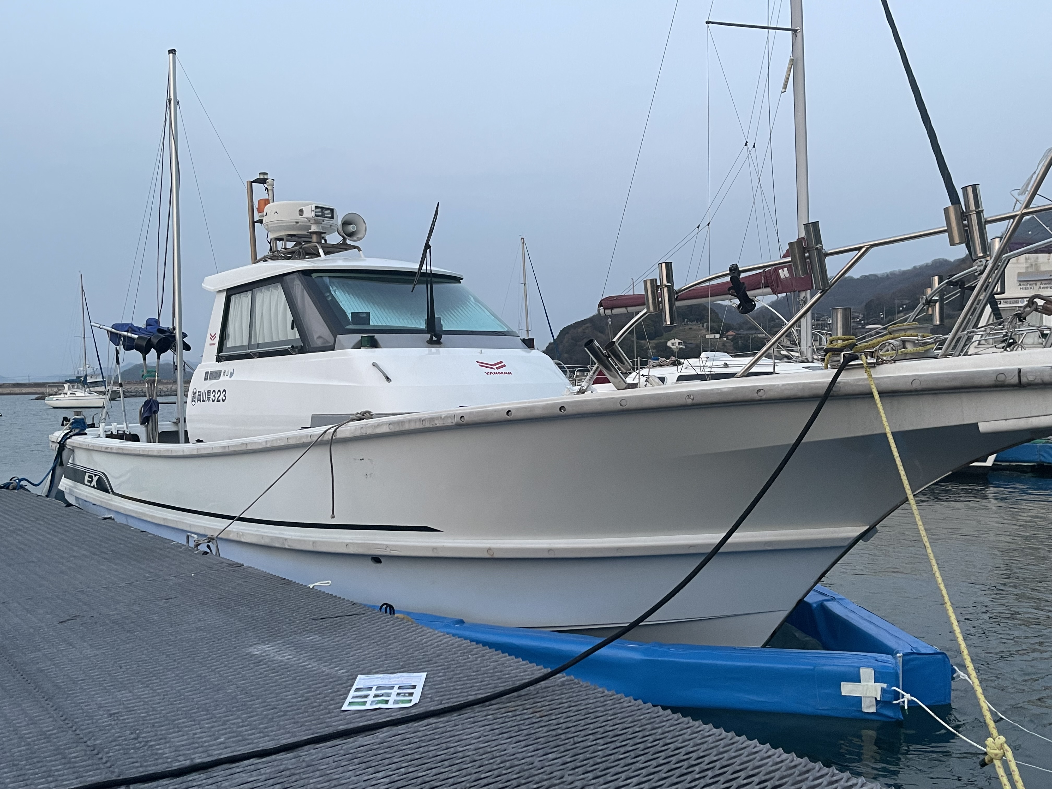 広谷商店さんの船底シートを設置してみた！岡山県遊漁船HORIZON