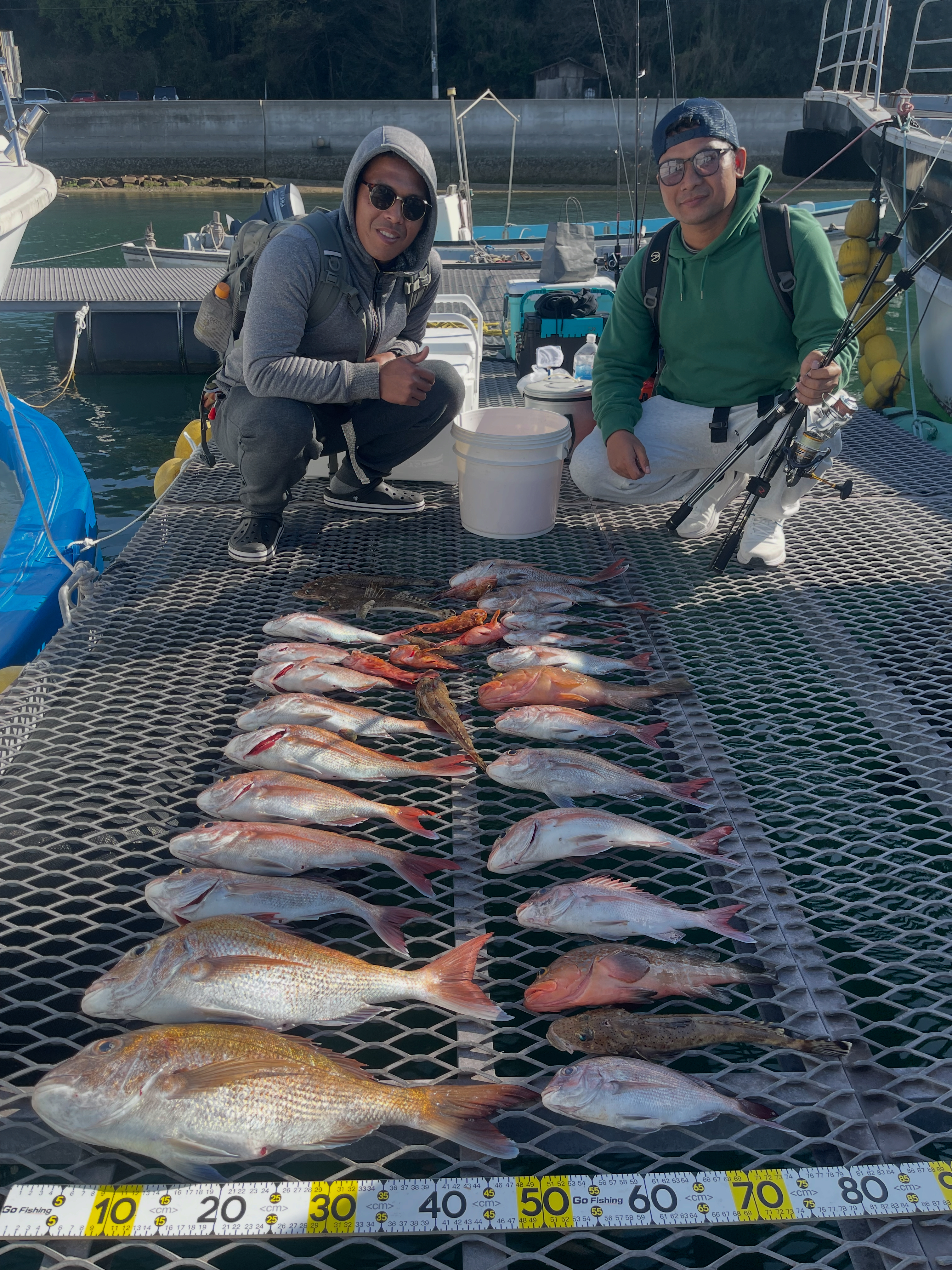 2026年4月5日の一つテンヤとタイラバ釣行！遊漁船ホライズン