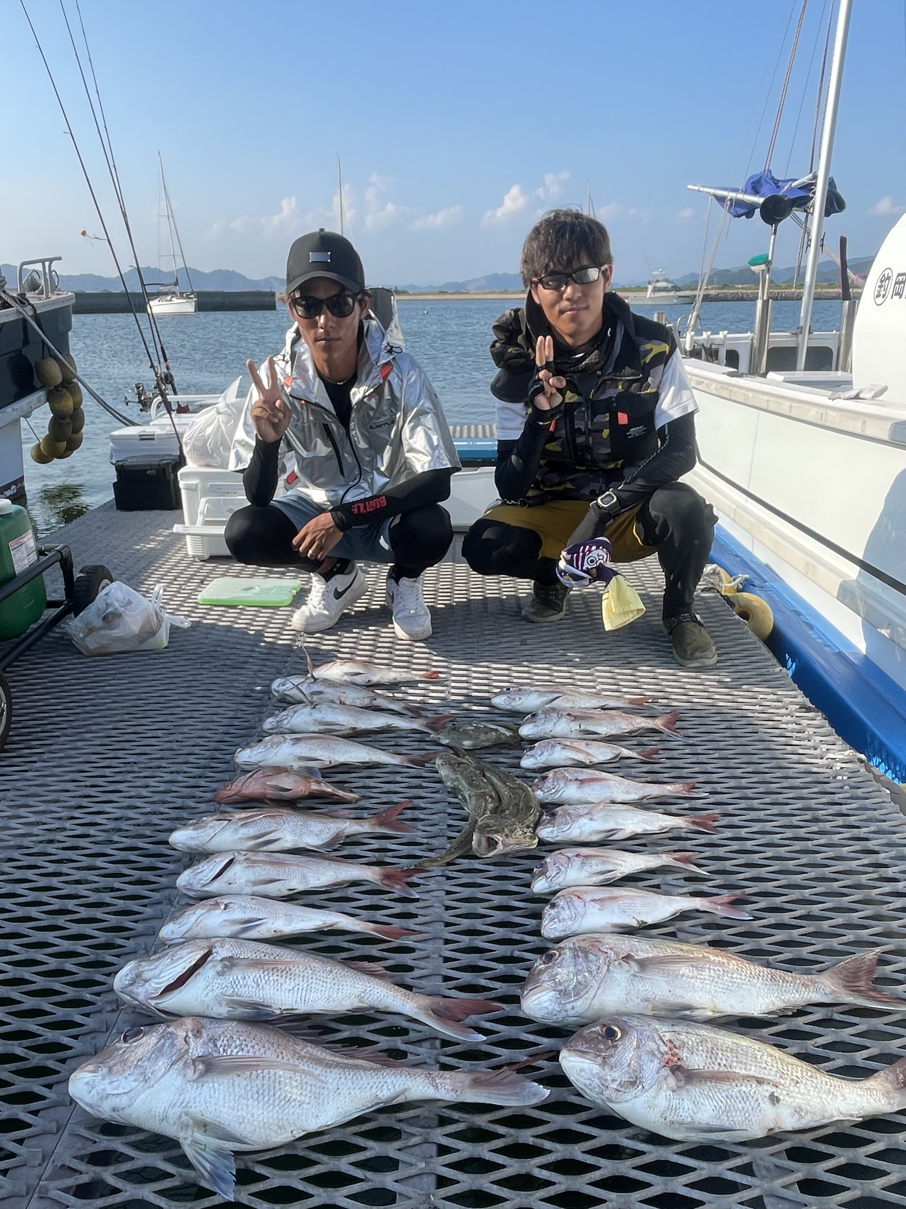 2026年7月19日の一つテンヤの釣果情報 岡山県遊漁船Horizon(ホライズン)